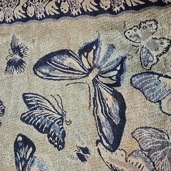 Pashmina and Silk Wrap - Picture 2 of 8